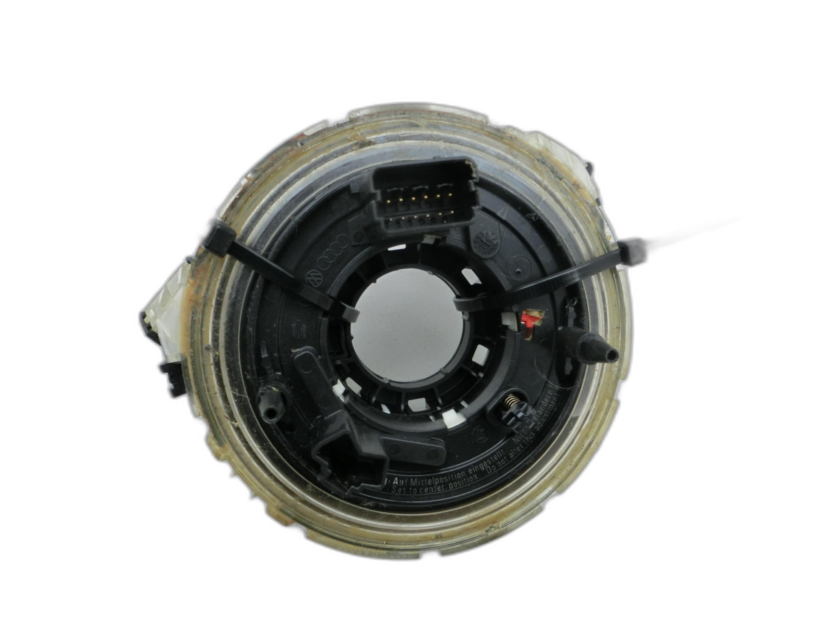 Audi A6 4F C6 04-08 Airbag Schleifring Wickelfeder SRS Lenkwinkelsensor Lenkstockschalter - Bild 1