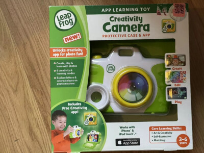 NEW LeapFrog CREATIVITY CAMERA w/ Protective Case & App for IOS # 19234*FREE SHP