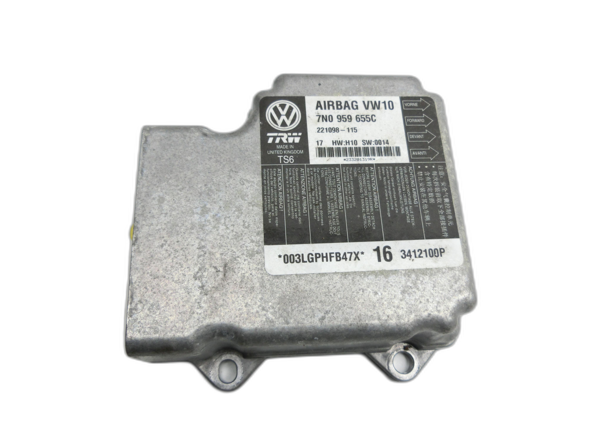 Airbag Centralina / Apparecchio controllo per VW Sharan 7N II 10-15 - Bild 1