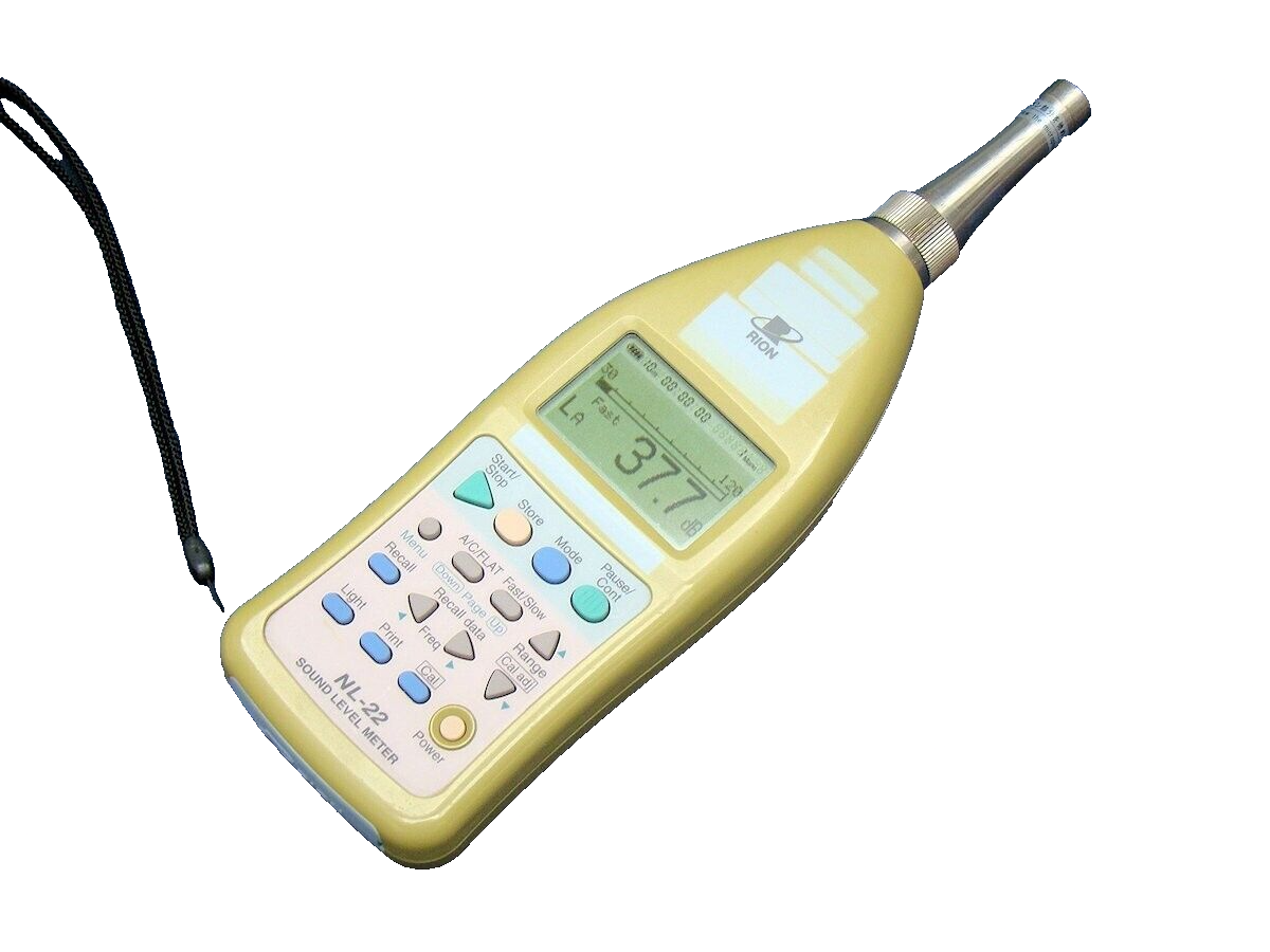 RION NL-22 Sound Level Meter Precision Used Tested from RION NL-22 Sound Level Meter Precision Used Tested from