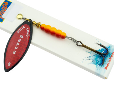Mepps Aglia Long Redbo #5 29g Spinner Perch Pike Lure NEW COLORS 2024