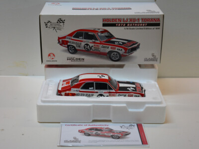 1:18 Classic Carlectables - 1972 Bathurst -Holden LJ XU-1 Torana -Colin Bond #24