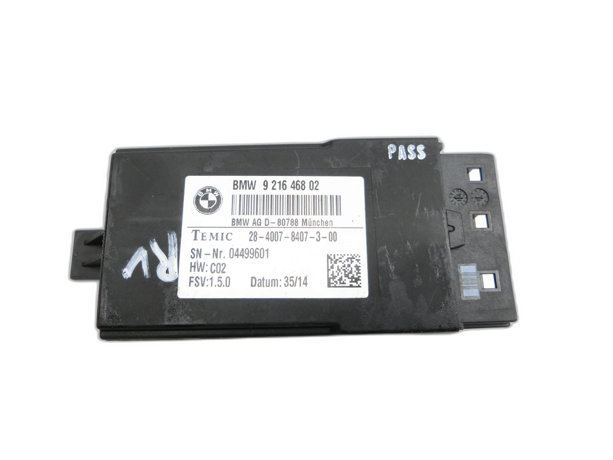 BMW F32 420d 13-17 Steuergerät SG Sitzmodul Rechts Vorne  - Bild 1