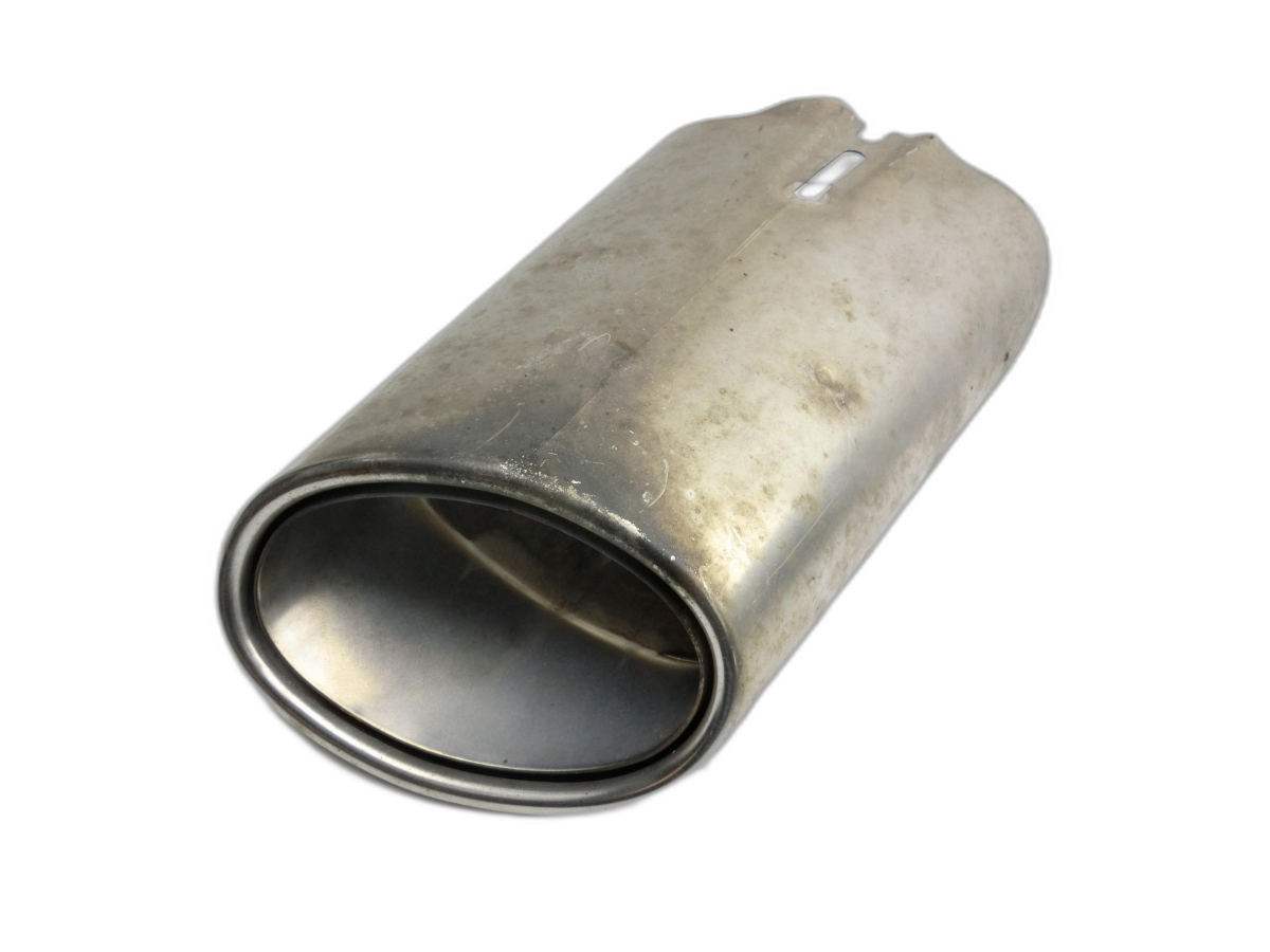 Mercedes A207 C207 E250 11-13 Blende Endstück für Auspuff Endtopf  - Bild 1