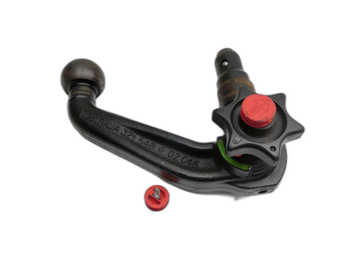 Peugeot 4007 07-12  Abnehmbarer Kugelkopf für Anhängerkupplung AHK Orig. Westfalia  - Bild 1