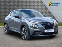 2022 Nissan Juke 1.6 Tekna+ Auto Euro 6 5dr Hybrid AUTO in Grey 1 OWNER, BLIS
