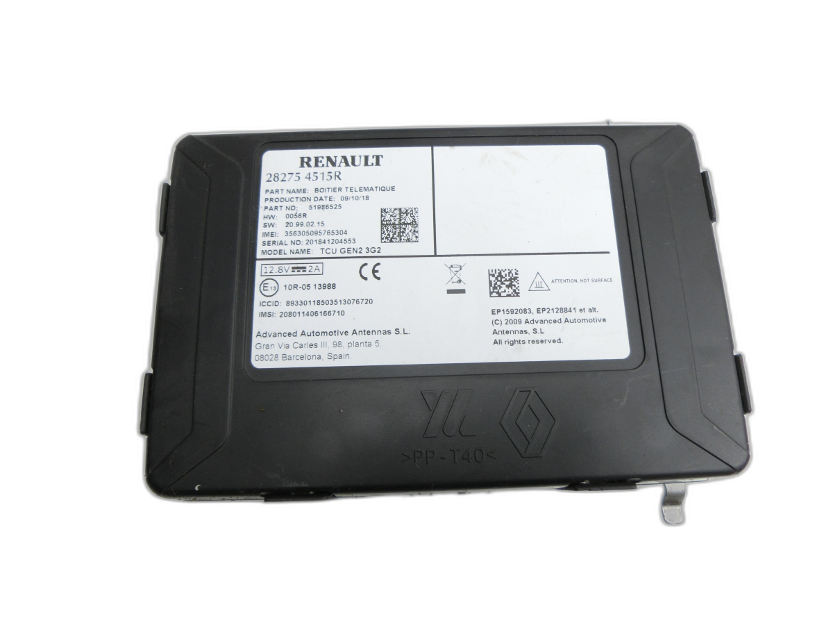 Smart Fortwo 453 14-19 Steuergerät ECU Modul Komfortsteuergerät SG  - Bild 1