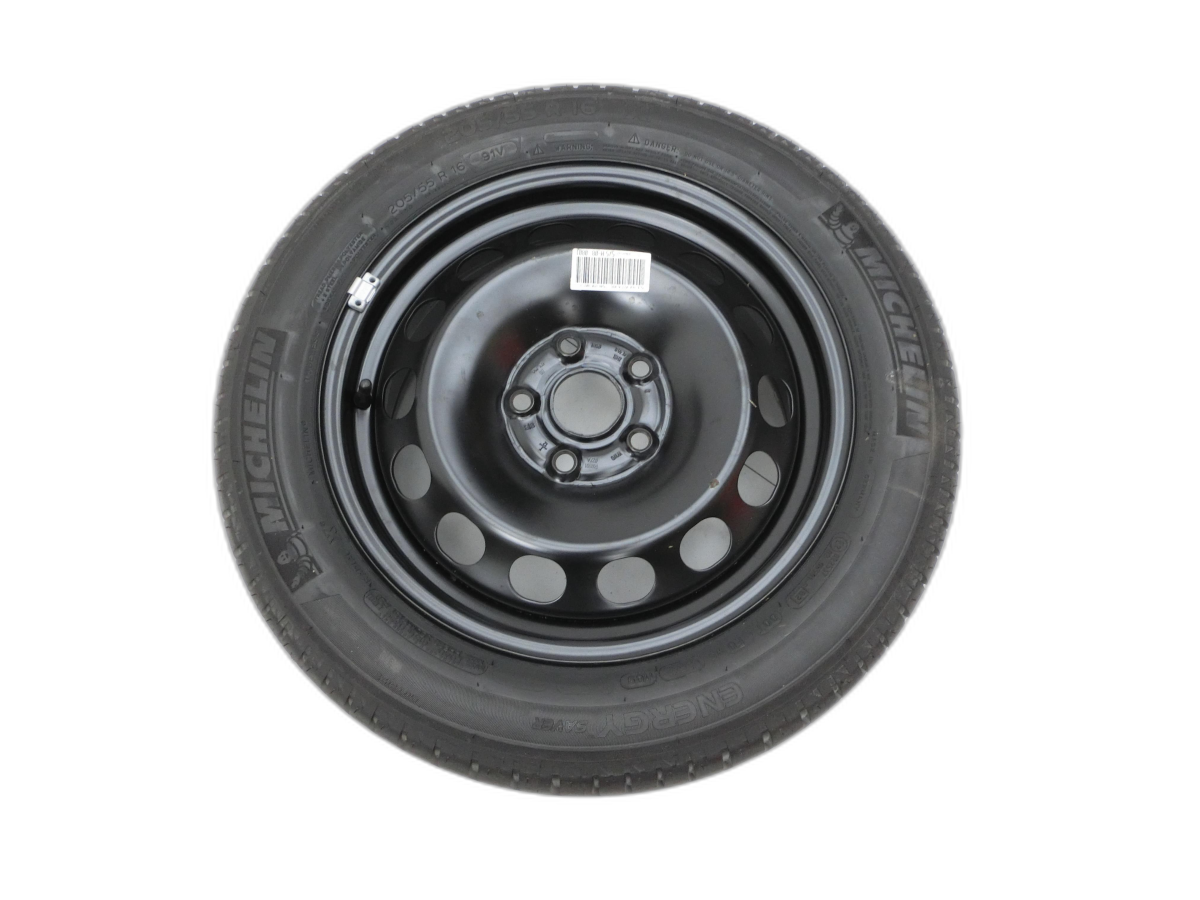 1x Complete wheel spare wheel Rim 205/55R16 5X112 7.69mm for VW Touran 1T 03-06 - Bild 1