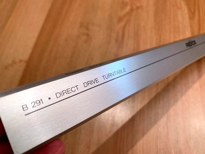 Studer B291  Front Metal Panel new
