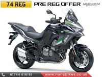 KAWASAKI VERSYS 1000 SE SKYHOOK ELECTRONIC SUSPENSION ADVENTURE TOURER BIKE