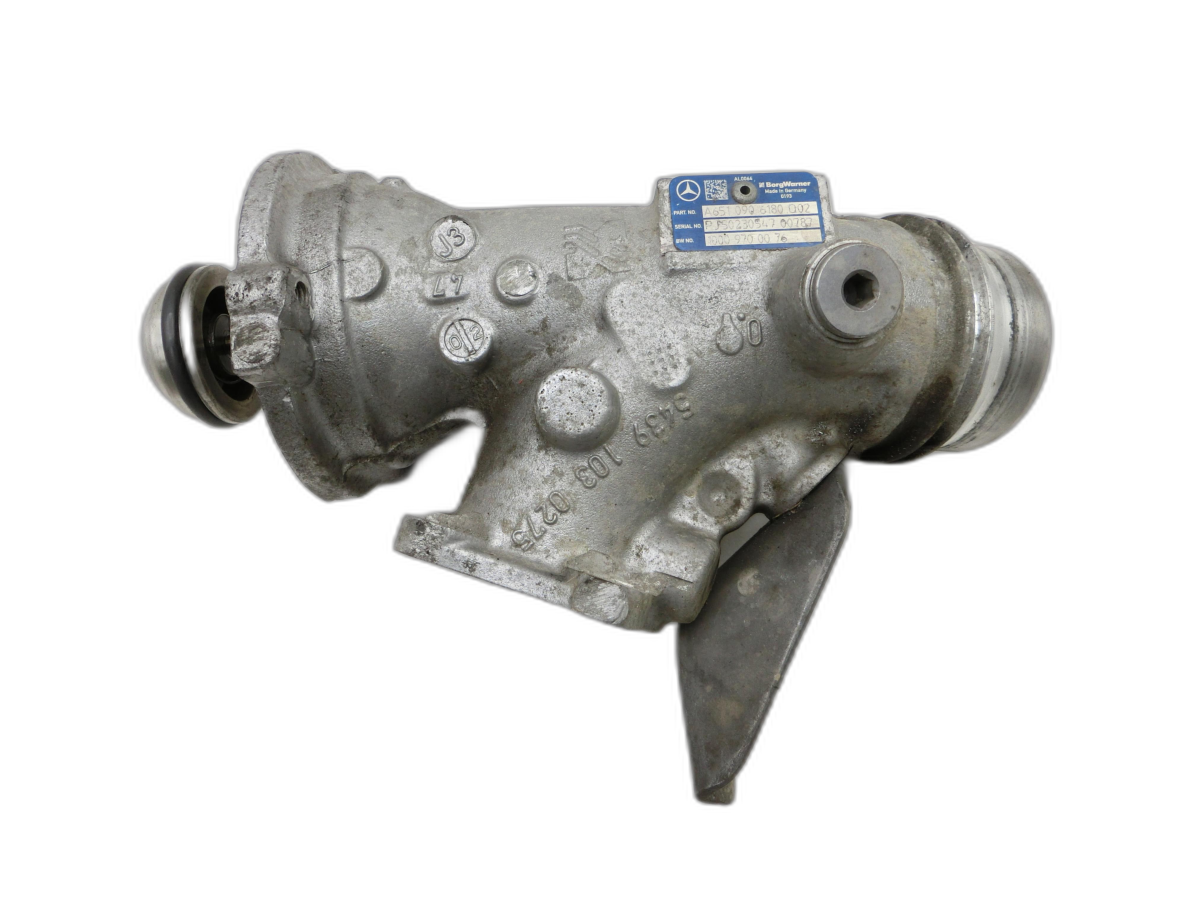 Mercedes CLS 250 C218 11-14 CDI 2,2 150KW Thermostat Flansch Thermostatgehäuse  - Bild 1