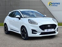2024 Ford Puma ST-Line X Auto 1.0 EcoBoost 125ps in Frozen White, Full History