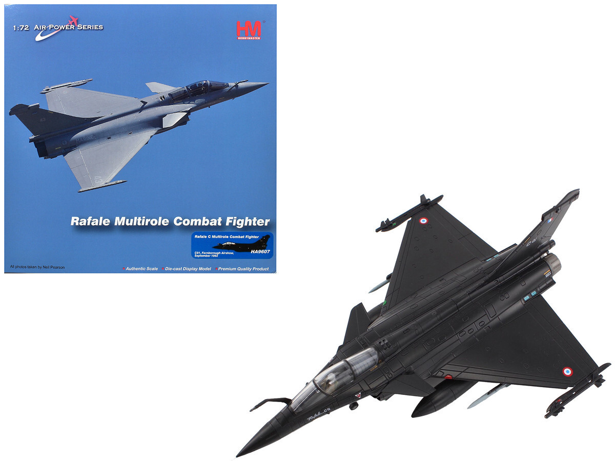 【未使用品】HOBBYMASTER RAFALE M HA9602 Rafale M No 28, 12F, Marine Nationale, Libya Operation 2011