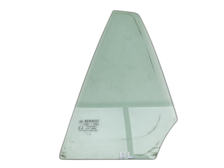 Renault Clio III 3P 09-12 Kombi Seitenscheibe Dreieck Links Hinten  - Bild 1