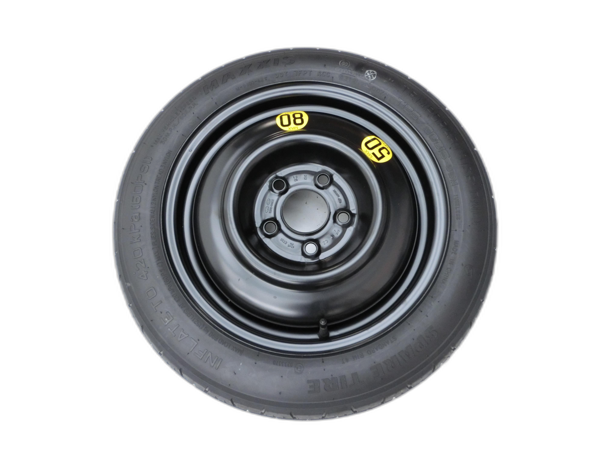 1x Ruota di scorta completa Cerchione 125/80R15 5X114.3 Neumm Hyundai IX20 JC 10-15 - Bild 1