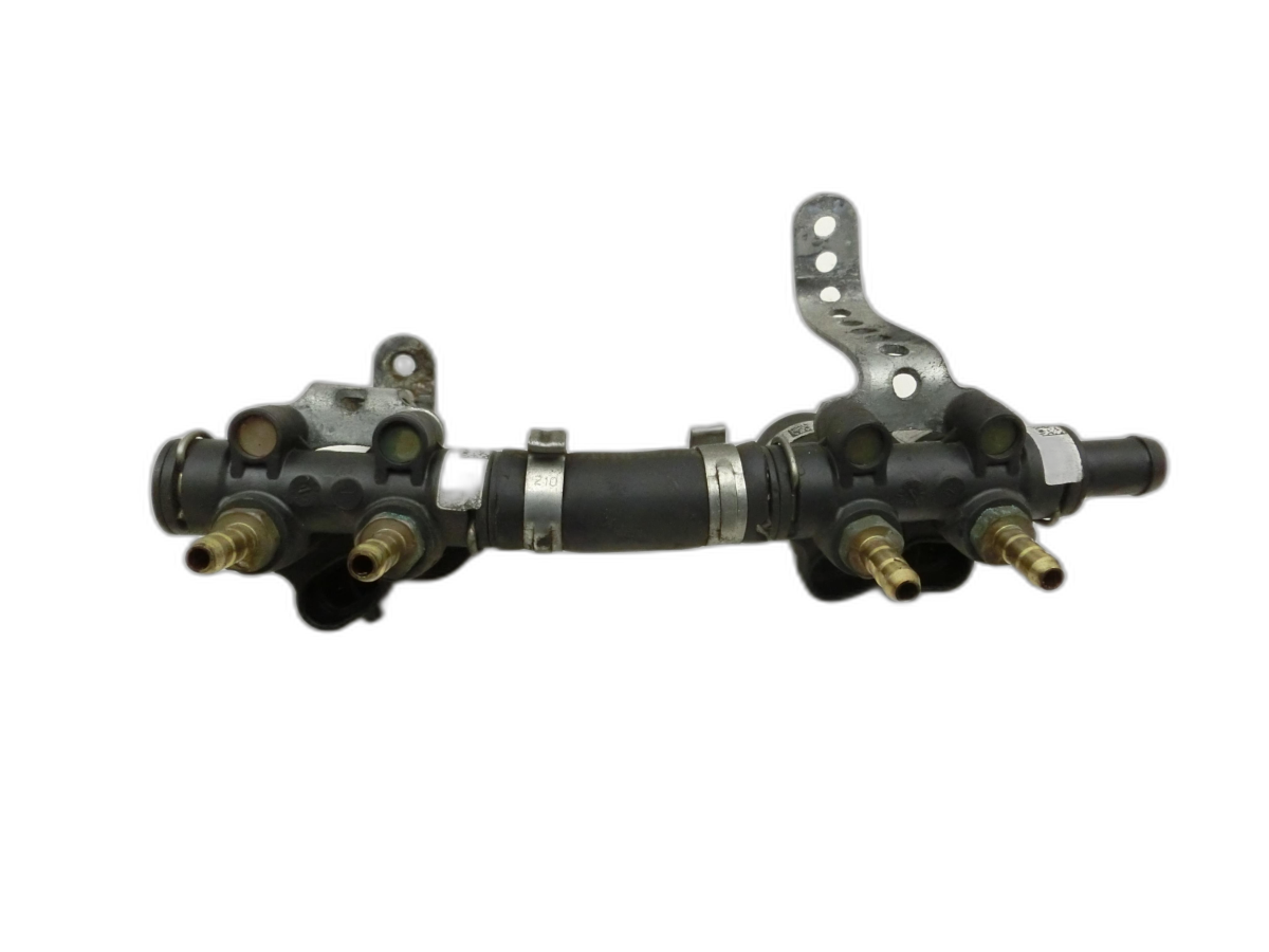 VW Golf 5M Plus 04-08 1,6 75KW Einspritzleiste Düsenstock für Verdampfer Gas Einspritzung  - Bild 1