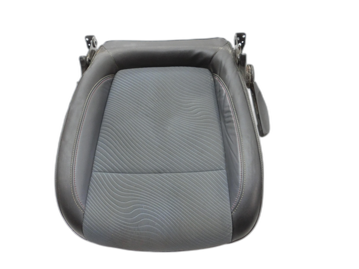 Seat cover Back padding Left Front for Driver Seam White Red Heated Opel Mokka X 12-19 - Bild 1