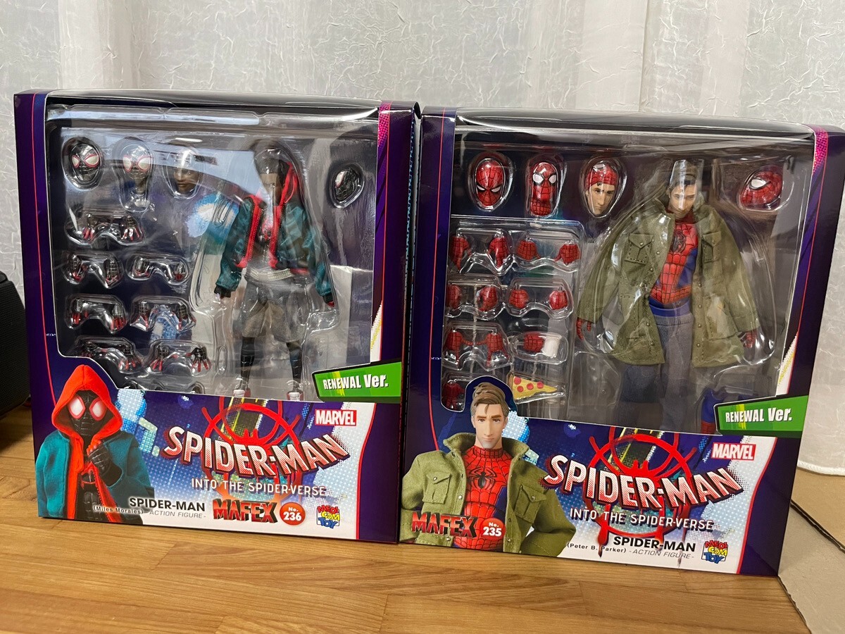 アメコミ MEDICOM TOY - MAFEX SPIDER-MAN Miles Morales RENEWAL A MAFEX The Amazing Spider-Man – Maple and Mangoes