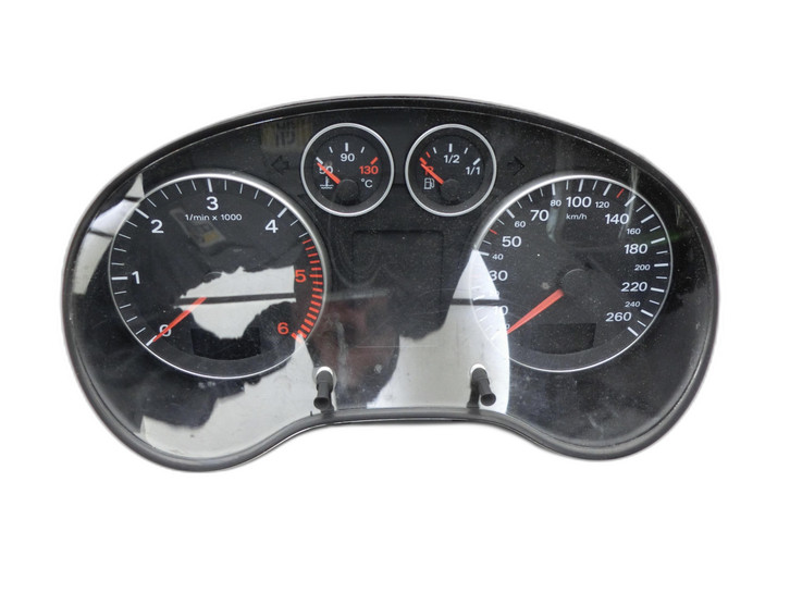 Audi A3 8P 04-08 TDI 1,9 77KW Kombiinstrument Tacho  - Bild 1