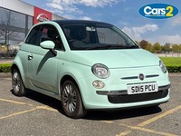 2015 Fiat 500 1.2 Lounge 3dr [Start Stop] HATCHBACK PETROL Manual