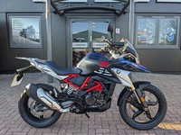 BMW G310GS RALLYE 2022 - 4 MOTORRAD SERVICE STAMPS - LIGHTWEIGHT VALUE ADV BIKE