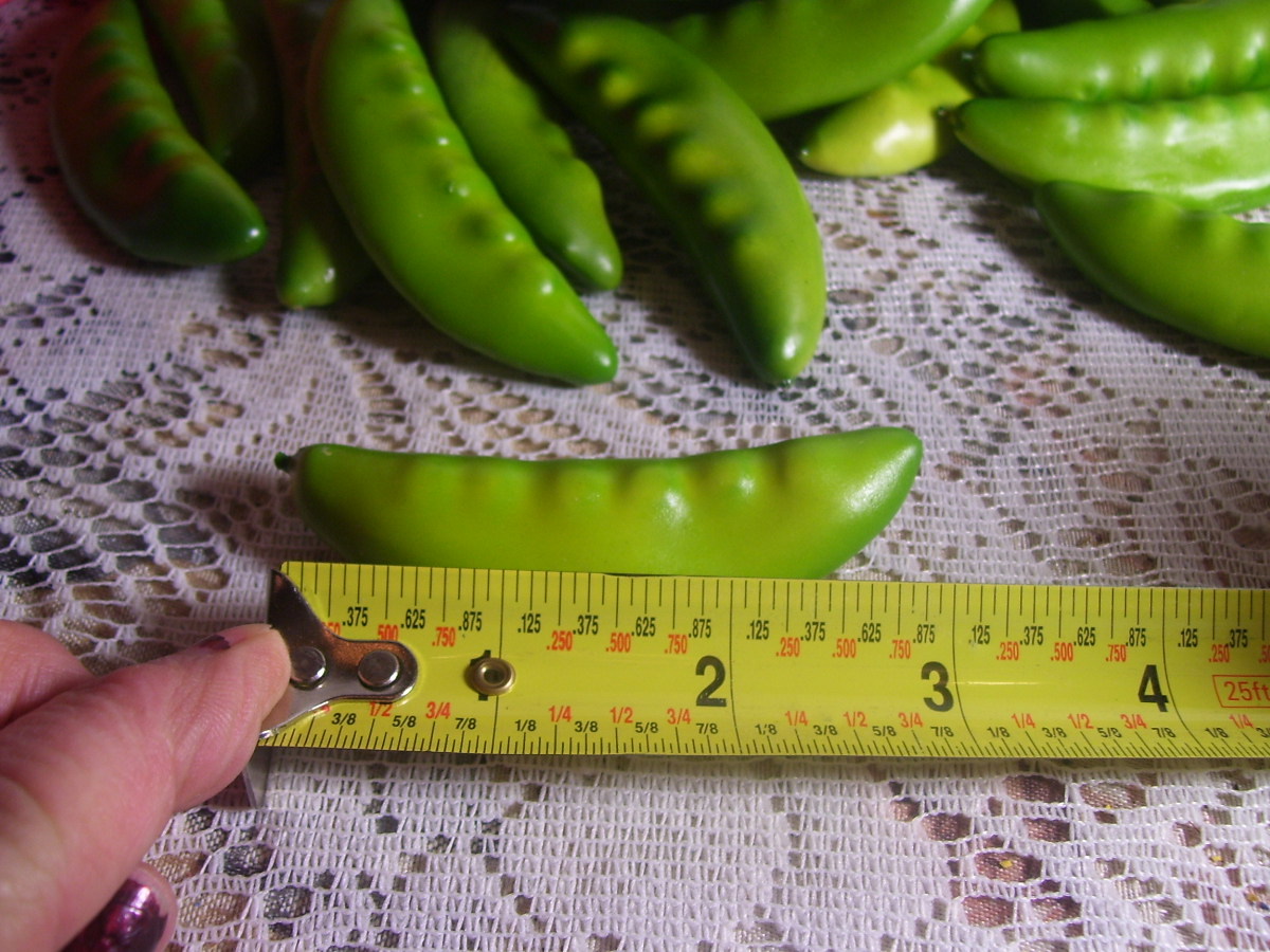 Artificial Fake Tray Full Green Sweet English Peas Decorative Plastic