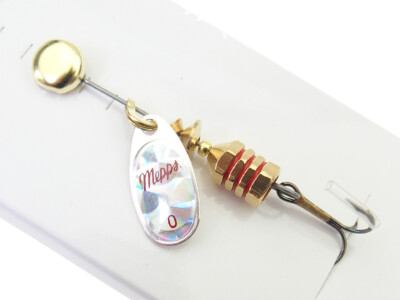 Mepps Comet Rainbo Silver #0 #1 #2 #3 Lure Spinner