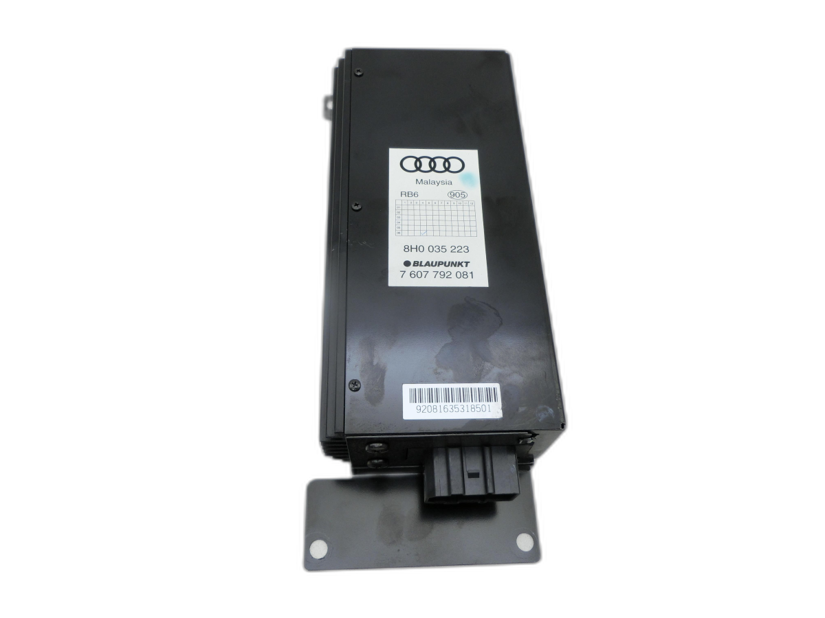 Booster Power amplifier Sound system Blaupunkt for Audi A4 B7 8H Cabrio 06-09 - Bild 1