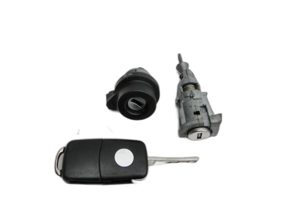 VW Golf Plus 5M 08-14 Zündschloss Schlüssel Türschliesszylinder  - Bild 1