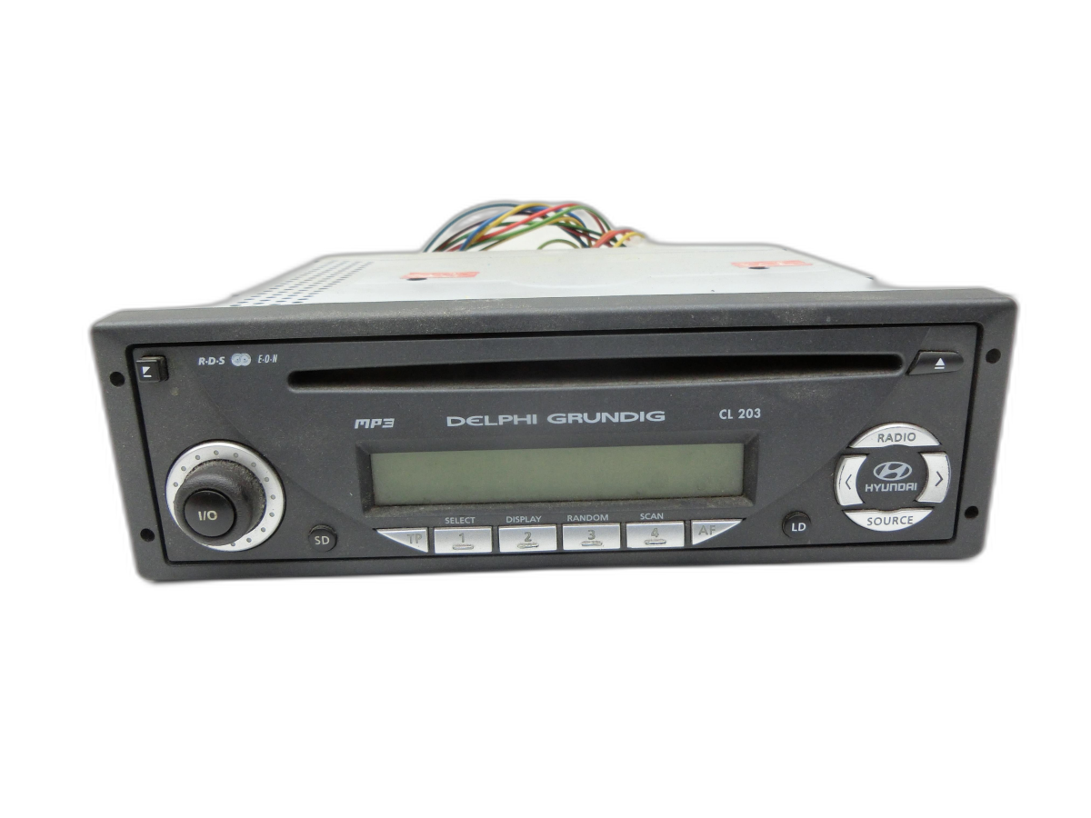 Autoradio Radio-CD con CODICE per Hyundai Terracan 04-06 - Bild 1