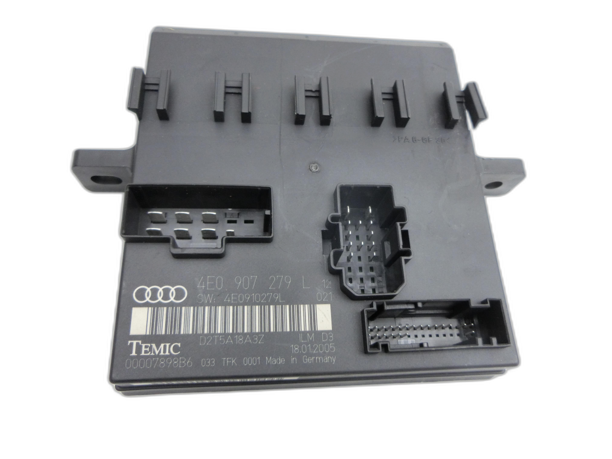 Audi A8 D3 4E qu 02-05 Steuergerät Stromversorgung SG Kontrolle  - Bild 1