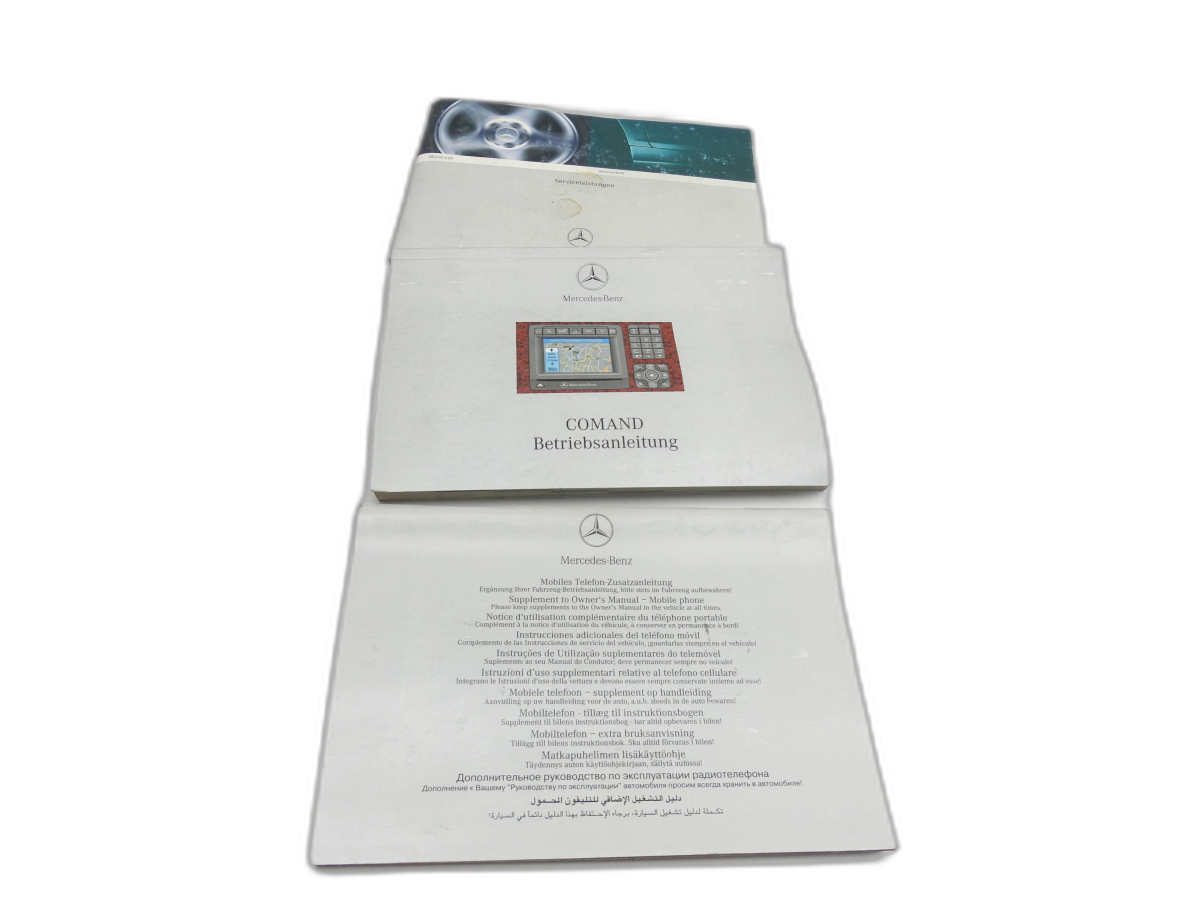 servicebook Istruzioni per l'uso Manuale Soluzione di bordo Mercedes W220 S430 98-02 - Bild 1