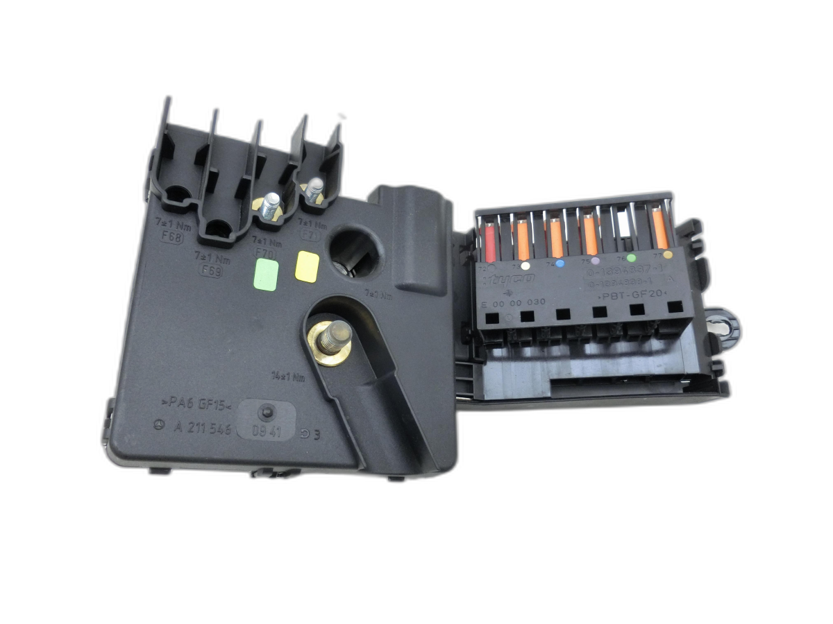 Base della batteria Fusibili per Mercedes S211 W211 E320 02-06 - Bild 1