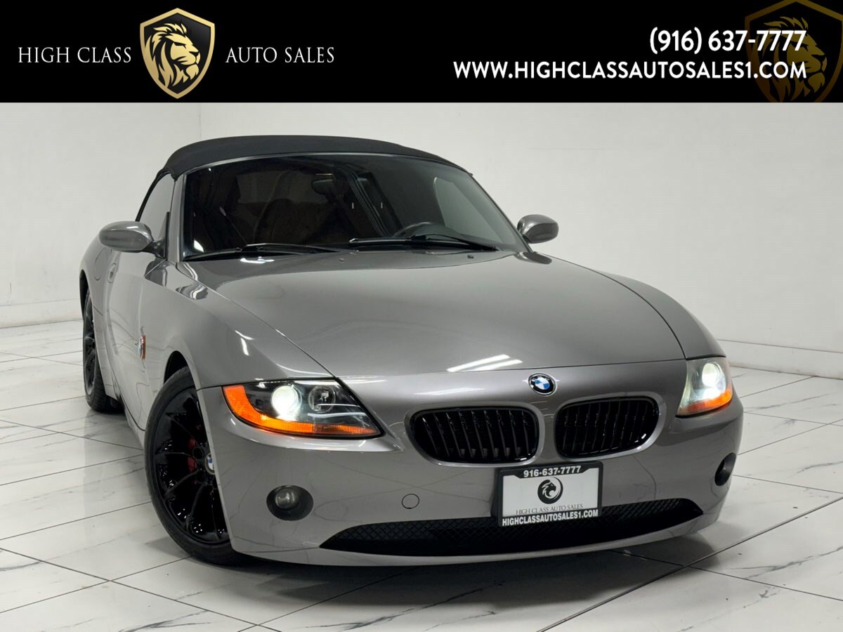 2003 BMW Z4 2.5i 155618 Miles Sterling Gray Metallic  2.5L 6 Cylinders Automatic