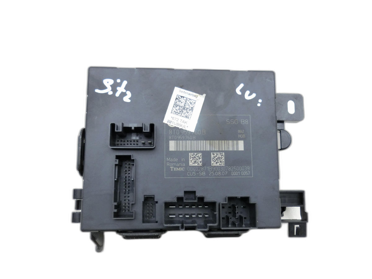 Centralina / Apparecchio controllo ECU modulo del sedile Sx anteriore per Audi A5 8T QU 07-12 - Bild 1