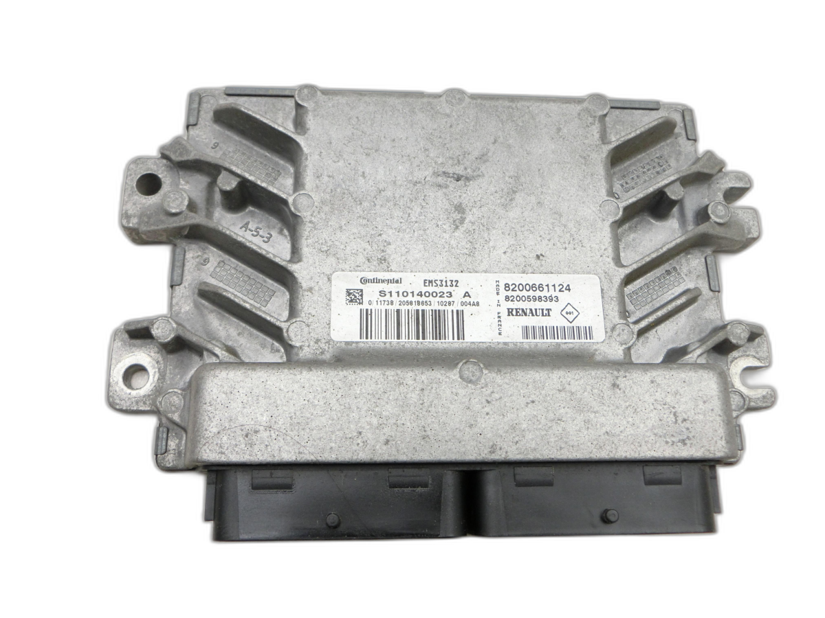 Dacia Sandero 1 BS 08-12 1,6 64KW Motor Steuergerät ECU Motorsteuergerät  - Bild 1