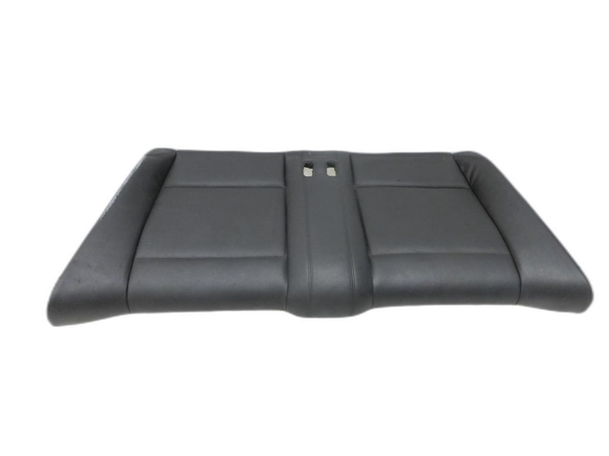 BMW 1er E88 125I 07-11 Cabrio Sitzbezug Sitzpolster für Rücksitzbank Hinten Boston Schwarz  - Bild 1