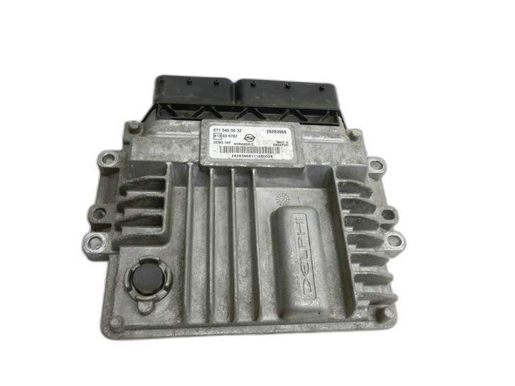 SSangyong Korando CK 10-13 e-XDi 2,0 129KW Steuergerät ECU für Motor Motorsteuergerät  - Bild 1