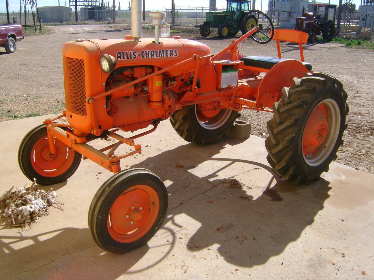 Allis Chalmers Restored Model C Tractor