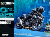 2024 Kawaski Z500 SE K-Options 0% apr finance available