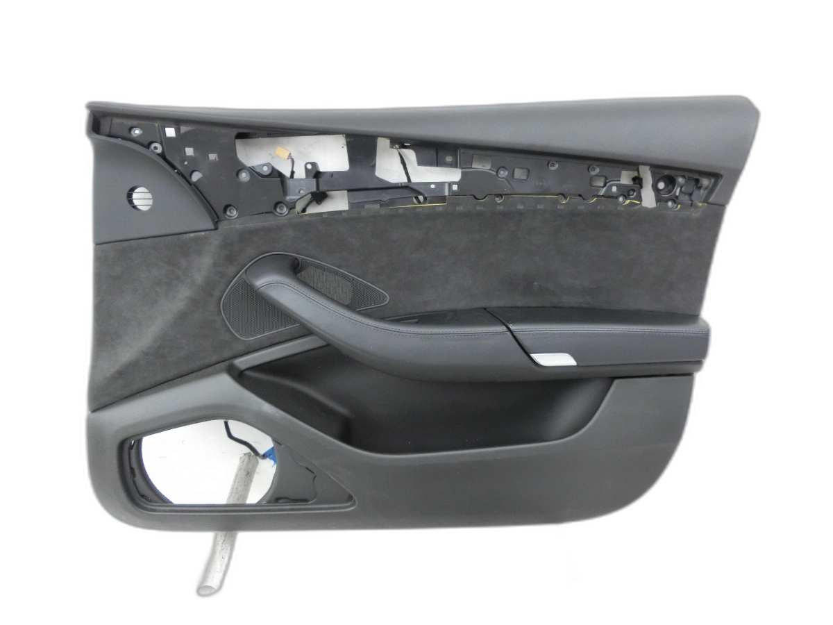 Interior Door Panel Right Front Alcantara Soul Black for Audi A8 4H D4 09-17 - Bild 1