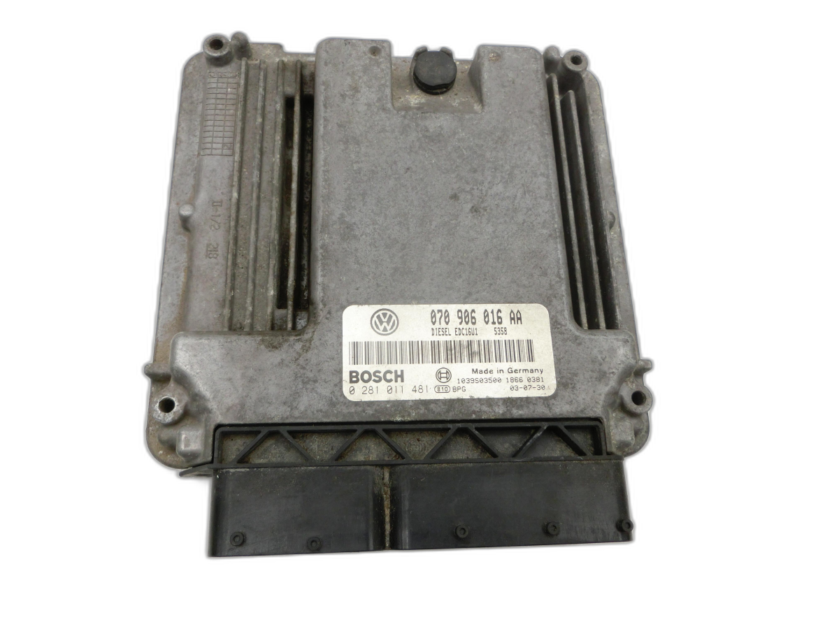 VW Touareg 7L 02-06 TDI 5,0 230KW Steuergerät ECU für Motor Motorsteuergerät Pos.1  - Bild 1