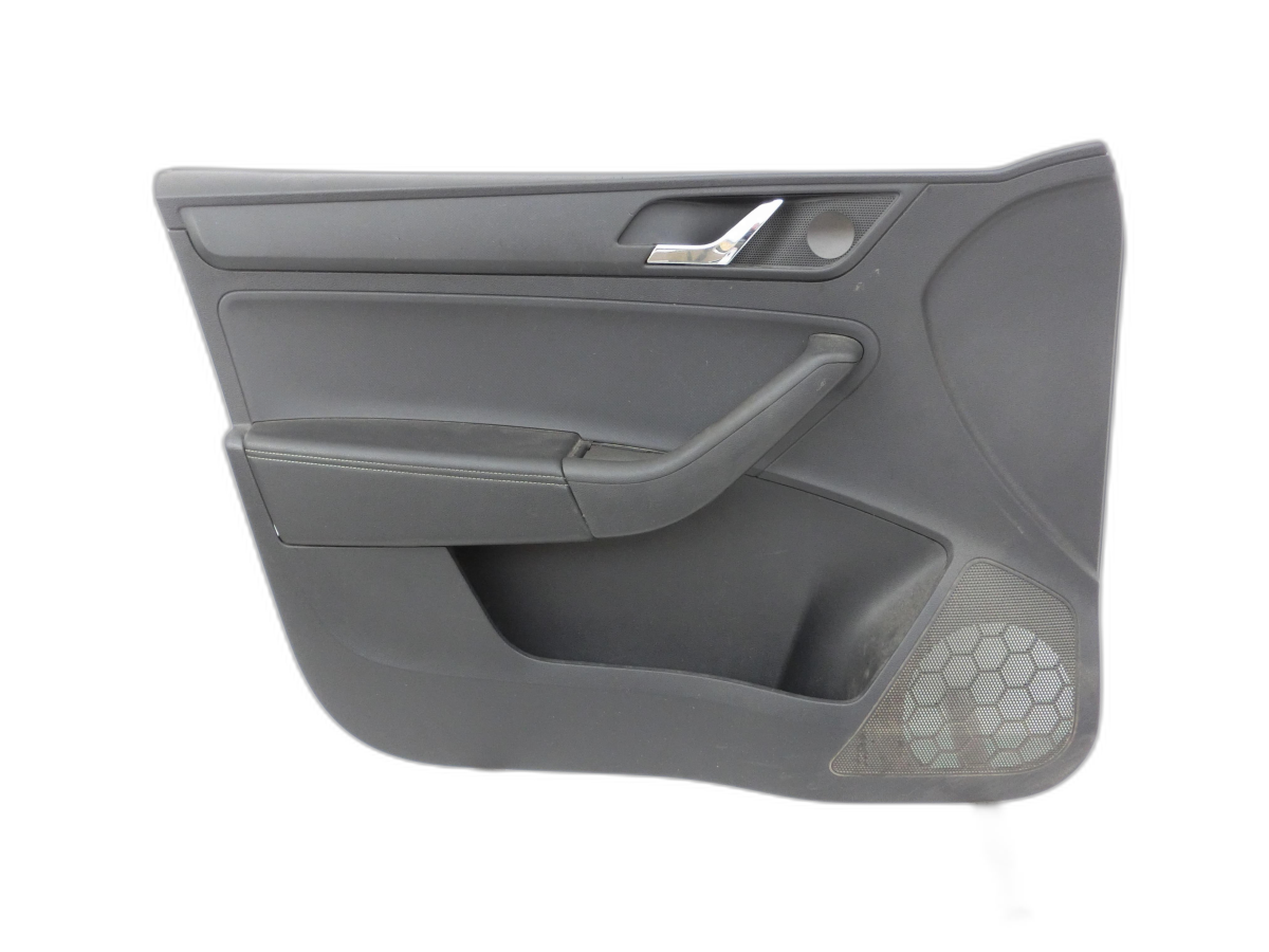 Skoda Rapid HN3 14-19 Lim Türverkleidung Türpappe Links Hinten  - Bild 1