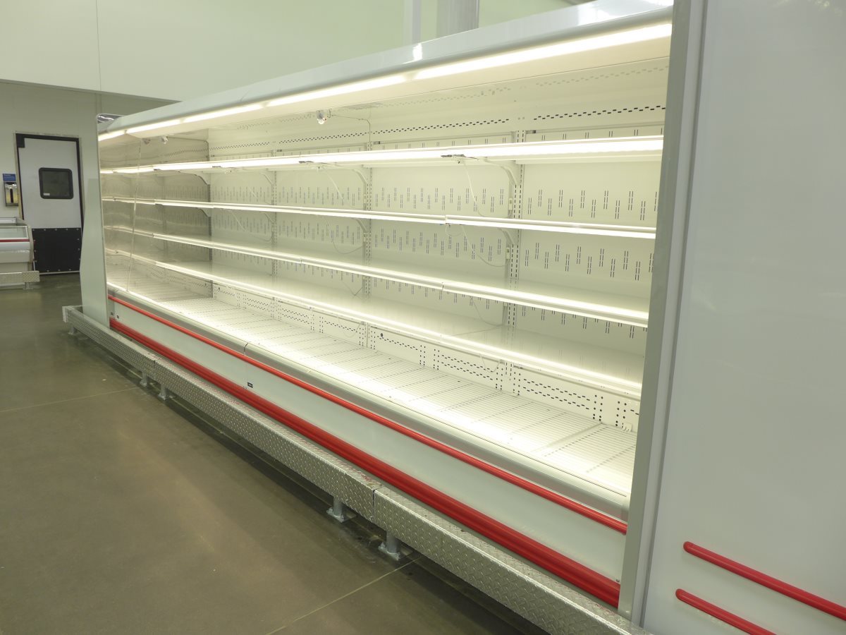 2016 KysorWarren 16 DX6XN Remote LED Dairy Deli Drink Cheese Grocery Cooler Case