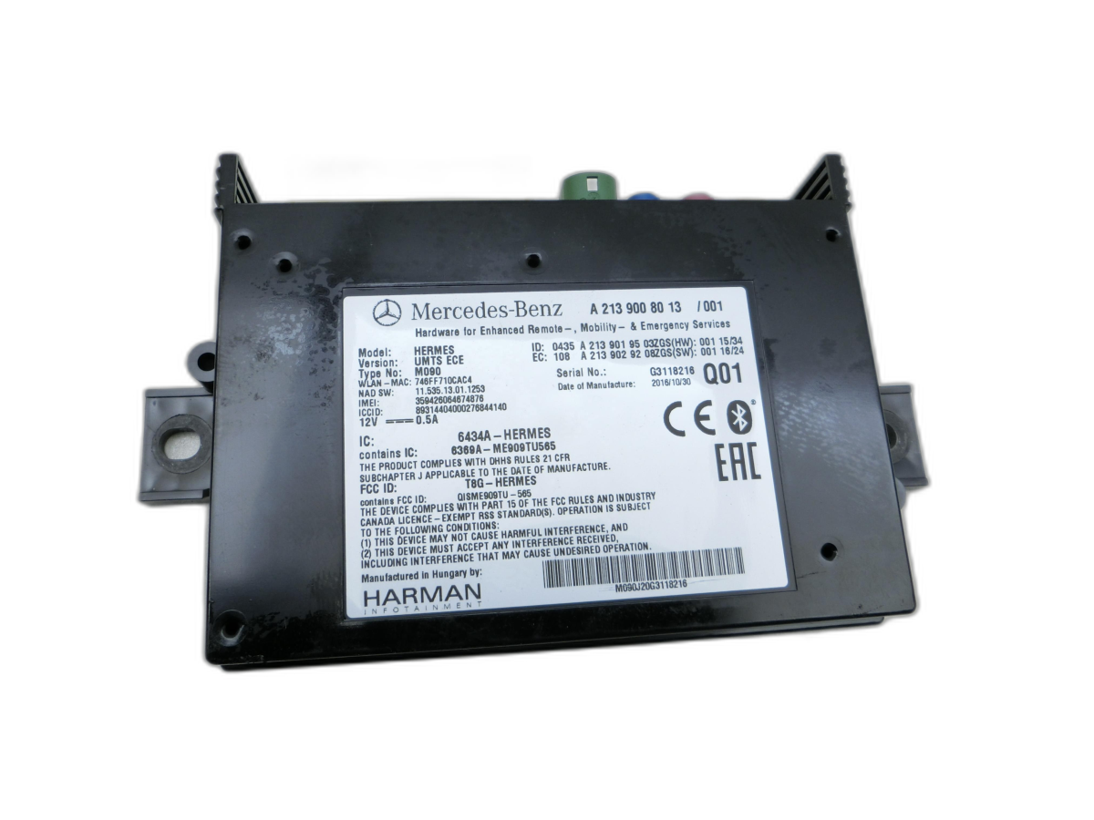 Mercedes CLA 180 C117 13-19 Steuergerät ECU Modul SG UMTS  - Bild 1
