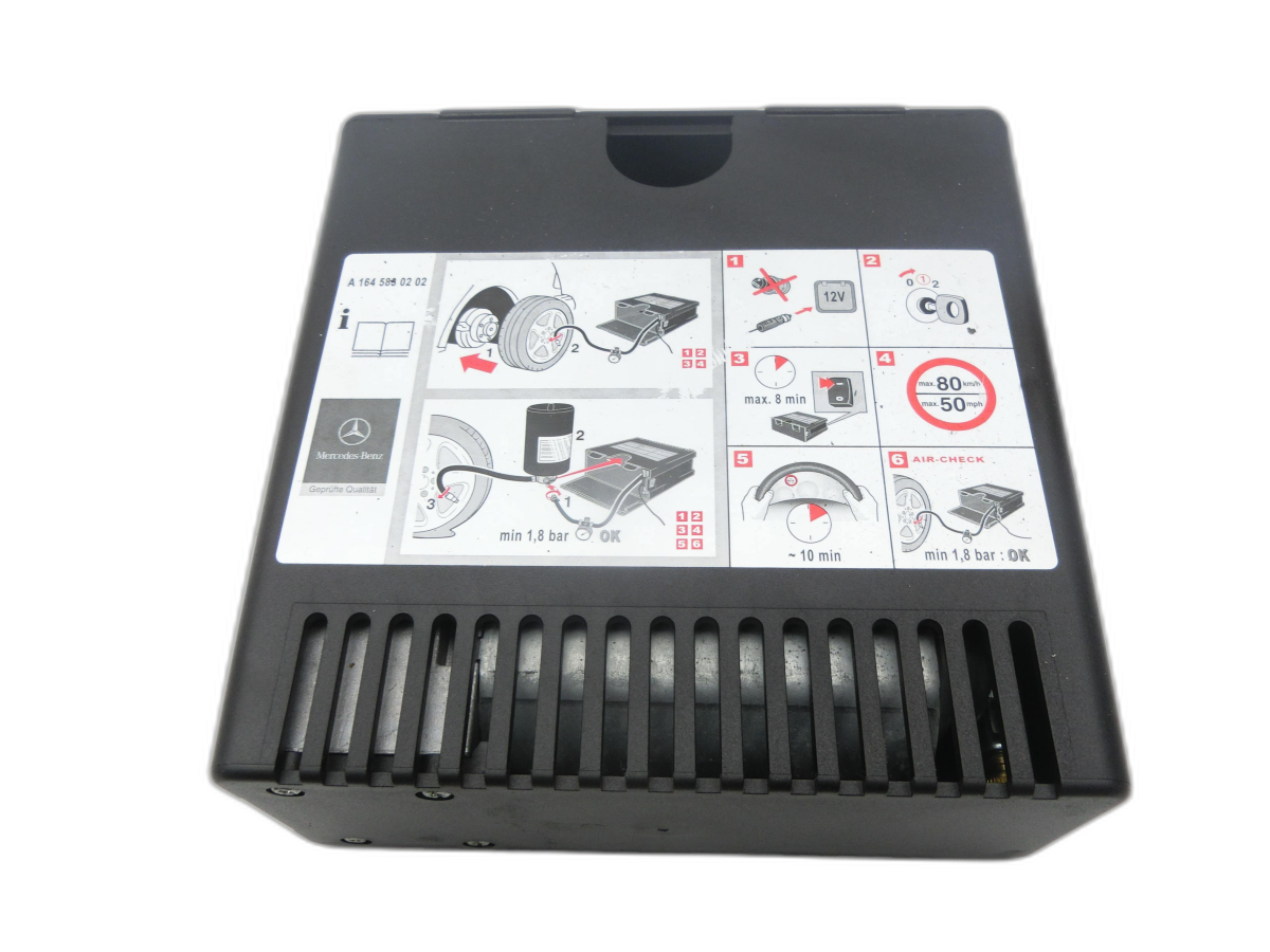 Mercedes W164 ML320 08-11 CDI 3,0 165KW Kompressor Reifen Pannenkompressor  - Bild 1