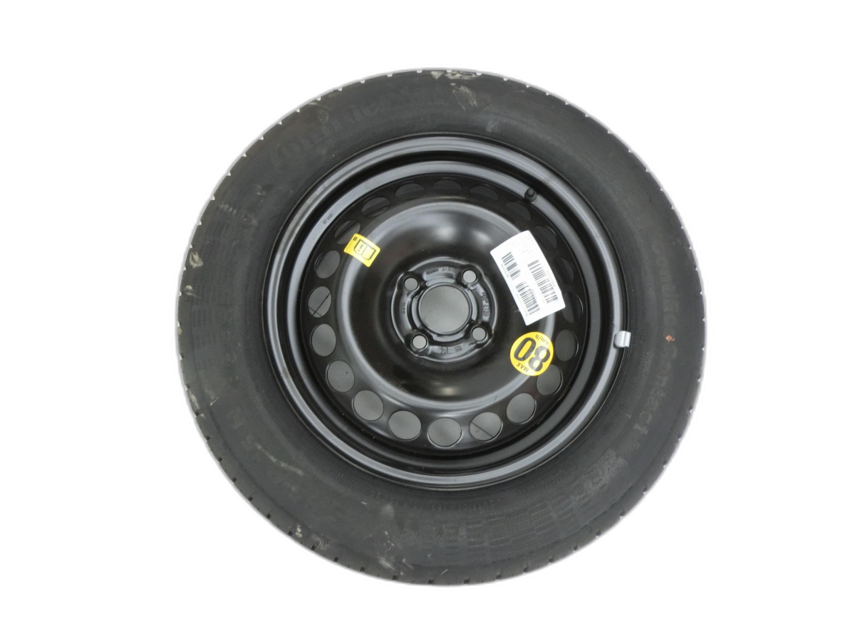 VW Golf Plus 5M 08-14 1 x Komplettrad Ersatzrad Stahlfelge Sommerreifen 185/65R15 5X112 - Bild 1