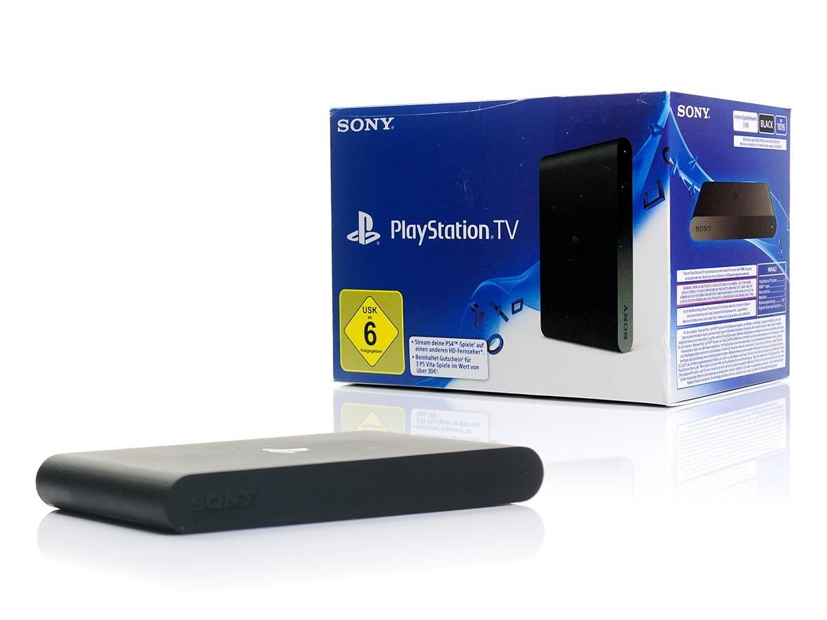 Sony PS4 - PLAYSTATION TV - Streaming Microkonsole - Schwarz Zustand: gut
