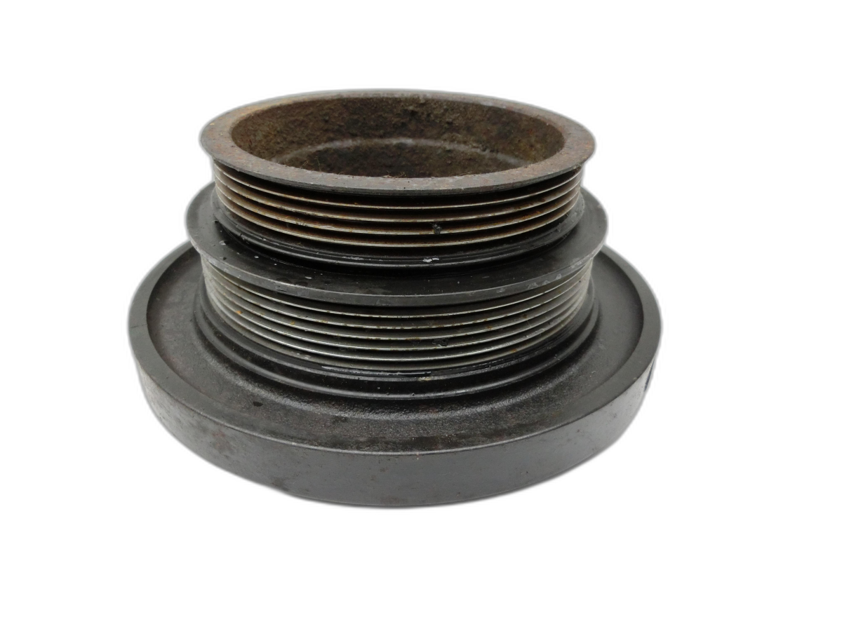 BMW E46 325CI 01-03 2,5i 141KW M54 256S5 Riemenscheibe Kurbelwelle Schwingungsdämpfer  - Bild 1