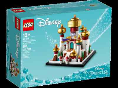 LEGO 40613 Mini Disney Palace of Agrabah - 506 pcs - New, Sealed - Ships Fast